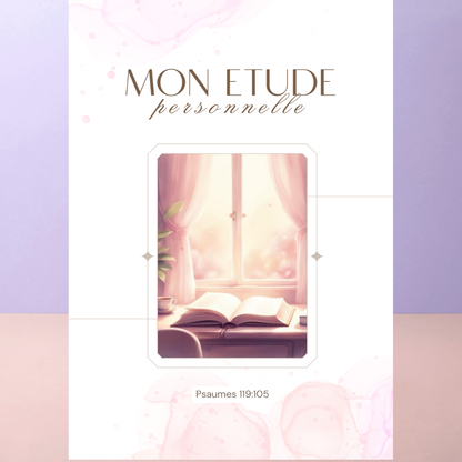 cahier d’étude biblique avec cartes mentales