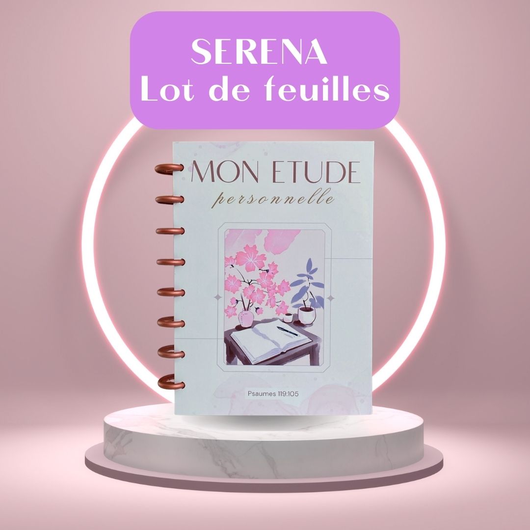 Set of sheets for the My Personal Study Notebook